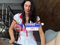 Seductive milf bends over for intense doggystyle pounding