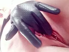 Pussy lips and sexy feet tease close in homemade fetish selfie video