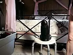 plump bbw milf goliath stuffs her creamy fat pussy deep with huge dildo toys