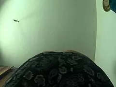 Milfycalla sweats through intimate workout teasing her curvy ass and feet