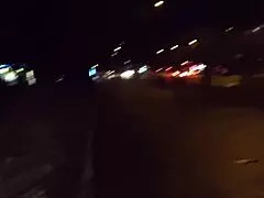 imagine this hot german milf fucking risky in public city streets