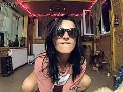 Milfycalla sweats through intimate workout teasing her curvy ass and feet