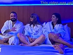 Hairy milf with big tits gets fucked hard in casting interview.