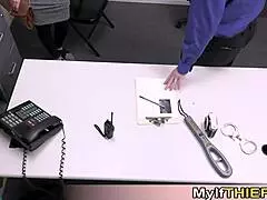 Nasty Tattooed Brooklyn Milf Caught Shoplifting Gets Punish Fucked