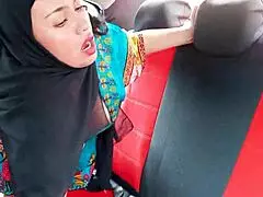 the hijab-wearing indian stepmother climbs into the car, her body aching as her lover bends her over for deep taboo thrusts in doggystyle.