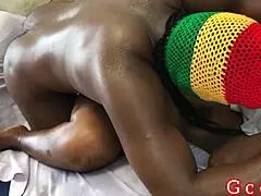 a couple shares hot moments on the couch with deep kisses and tender embraces in a romantic setting