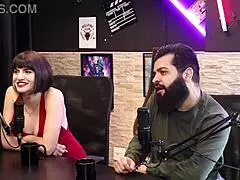 lady snow and lord kenobi share SENSUAL CAST highlights with SHEER RED outfits in part 4 outdoor play