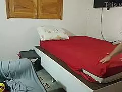 Hey this sexy Brazilian milf flaunts her ass and tits!