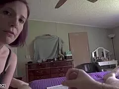 my crazy christian stepmom jane cane slurps kyle balls shiny cock like a total whore