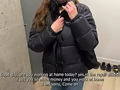 she promises it's just a massage but her huge natural tits and curvy ass say otherwise