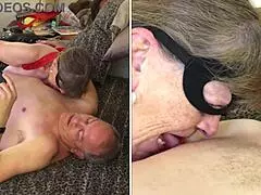 granny carmen as elastigirl superhero sucks cock like a pro