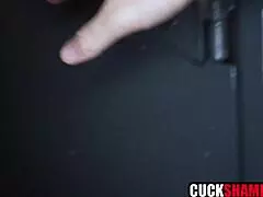 Imagine a horny wife riding big black cock while her cuckold husband watches closely.