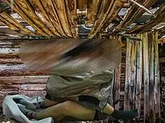 with mom in the wet forest night anal creampie bends her puffy asian pussy over doggystyle