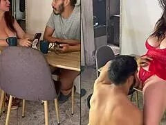 Why's this curvy colombian milf's huge clit throbbing for anal?