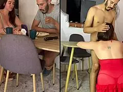 Why's this curvy colombian milf's huge clit throbbing for anal?