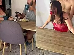 Why's this curvy colombian milf's huge clit throbbing for anal?