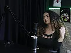 charlotte talks fish collection then gets humiliated in sheer red watch her