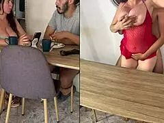 Why's this curvy colombian milf's huge clit throbbing for anal?