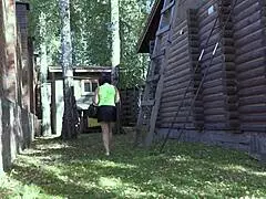 Pantyless Milf's Short Skirt Anal Toy Thrill in Public Street?