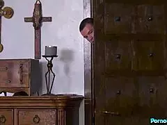 Puta milf wife rayveness deepthroats black cock as stepson watches!