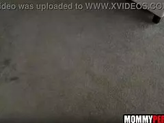 stepmom walks in right as i start jerking off alone in my room