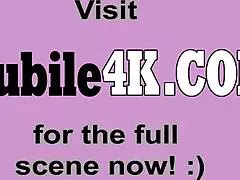 a sexy stepmom trains her throat on deep gagging blowjobs before dirty threesome play