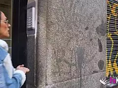 hey adela myers shows up at fakings with a hot surprise she knows your actress