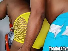 ever wonder how that big booty milf takes a monster black cock deep?