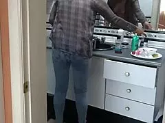 hey babe this moaning 58 year old beauty wants your cum deep in her ass with jeans on