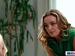 hey, that teen stepdaughter totally digs the spanking her stepmom dishes out right?