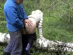 cunning forest fuck with huge ass wife oh yeah 🌳🍑💦