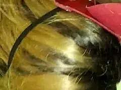 The blonde newbie shows off her juicy Brazilian ass in steamy action