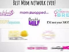 Stepmom Beverly Moans Shove Tongue Deeper In Dripping Cunt