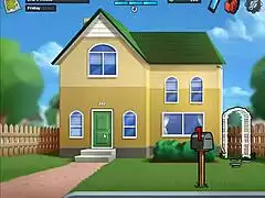 SUMMERTIME SAGA CAP 17 - Busty Neighbor's Yoga Classes Turn into Huge Tits 3D Hentai Fuck Session