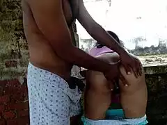 stranger fucks my stepmom publicly in jungle ruined house