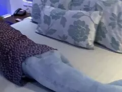 hairy milf fingers shaved pussy in lingerie for brother-in-law anal at motel big cock pounding