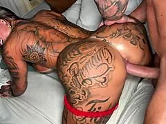 brazilian bootylicious thawany alves pussy drilled hard bareback by filoufitt muscular bodybuilder