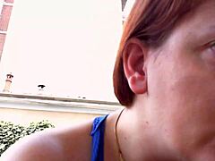 Nicoletta's earring play and tease