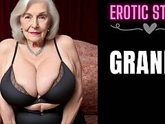 Granny's hot cock-sucking continues