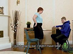 Mature redhead tutors in HD