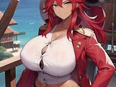 Pirate babes flaunt their assets