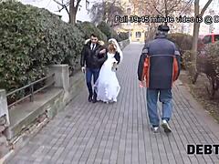 Czech bride's steamy loan repayment