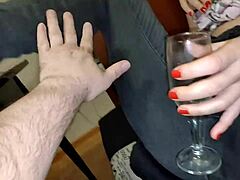 Stepmom's smelly feet satisfy husband