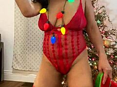 Anna Maria's Christmas strip show