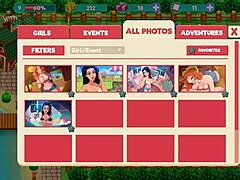 Redhead's game features hot anime MILFs and country girls with large butts