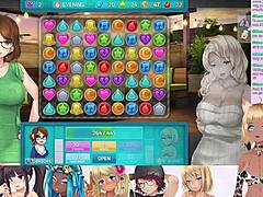 HuniePop 2 gameplay में Lewdnekos घटता