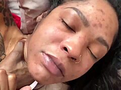 Mature black woman gets pounded