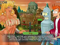 MILFs in space: Futurama-inspired game