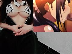 Milk-skinned beauties in spicy hentai