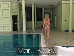 Mary Kalisy's self-pleasure Russian beauty